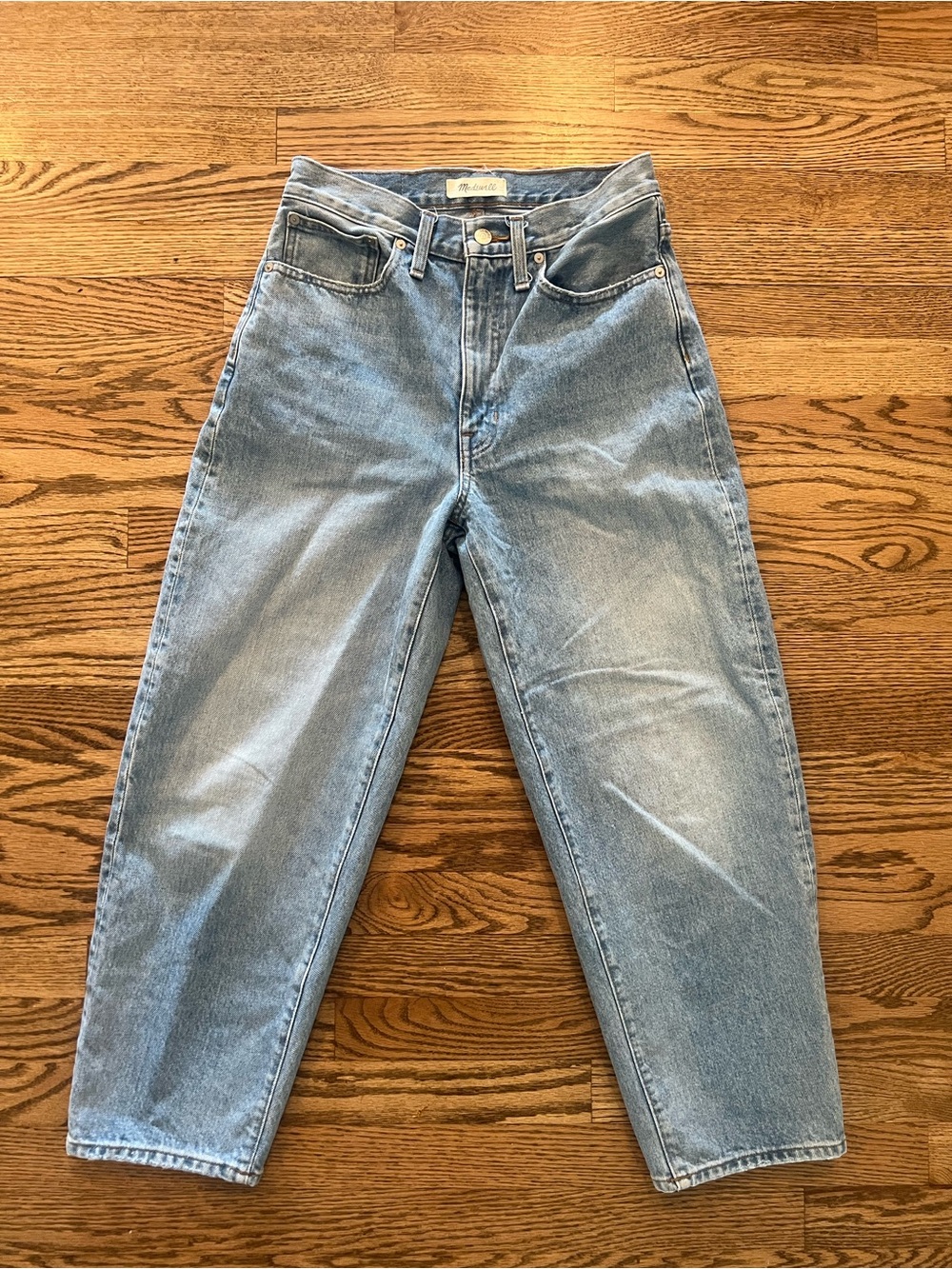 Madewell Women’s 100% Cotton Balloon Jeans - Size 27